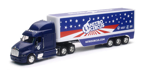 Nitro Circus Peterbilt with 3-Axle Dry Van Trailer