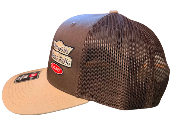 Brown and Khaki Hat