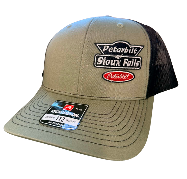 Olive Green and Black Hat