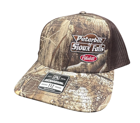 Realtree Camo and Brown Hat