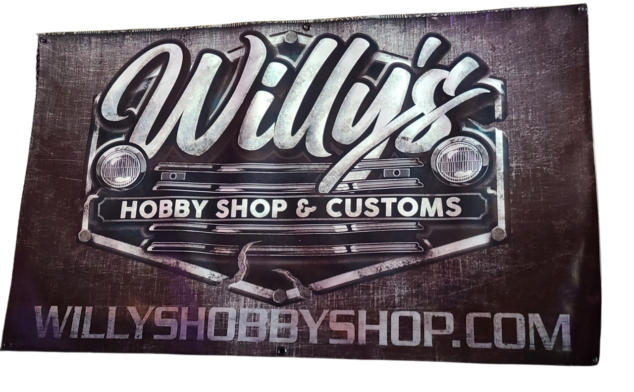 Willy's 4FT Banner