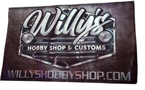 Willy's 4FT Banner