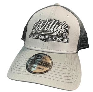 Willy's Gray and Black Performance Hat