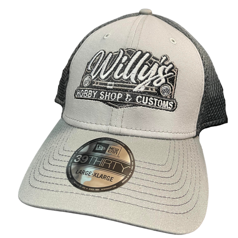 Willy's Gray and Black Performance Hat