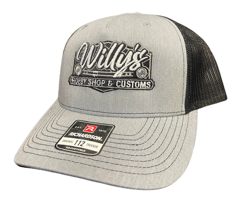 Willy's Gray and Black Hat