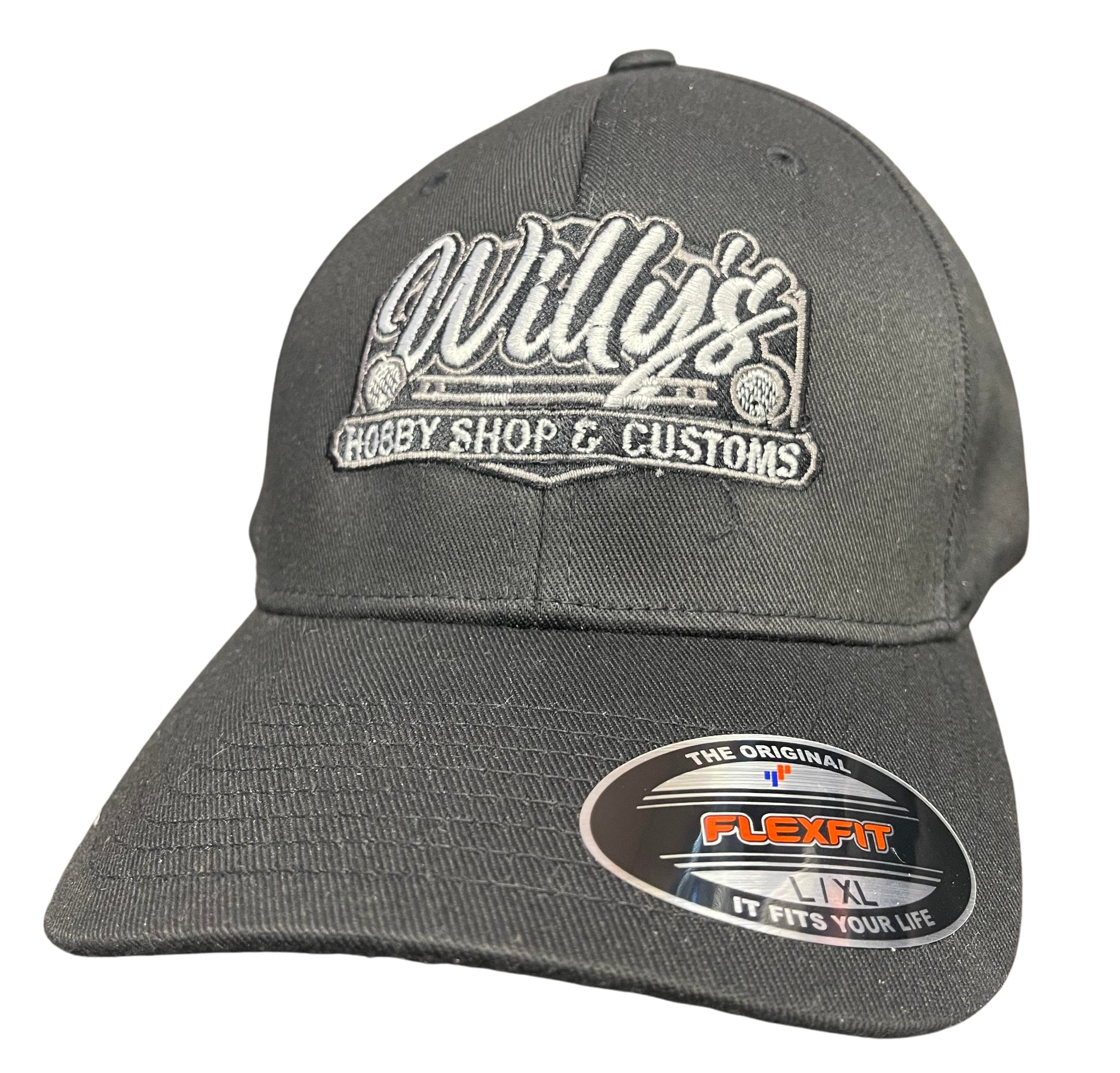 Willy's Black Fitted Hat