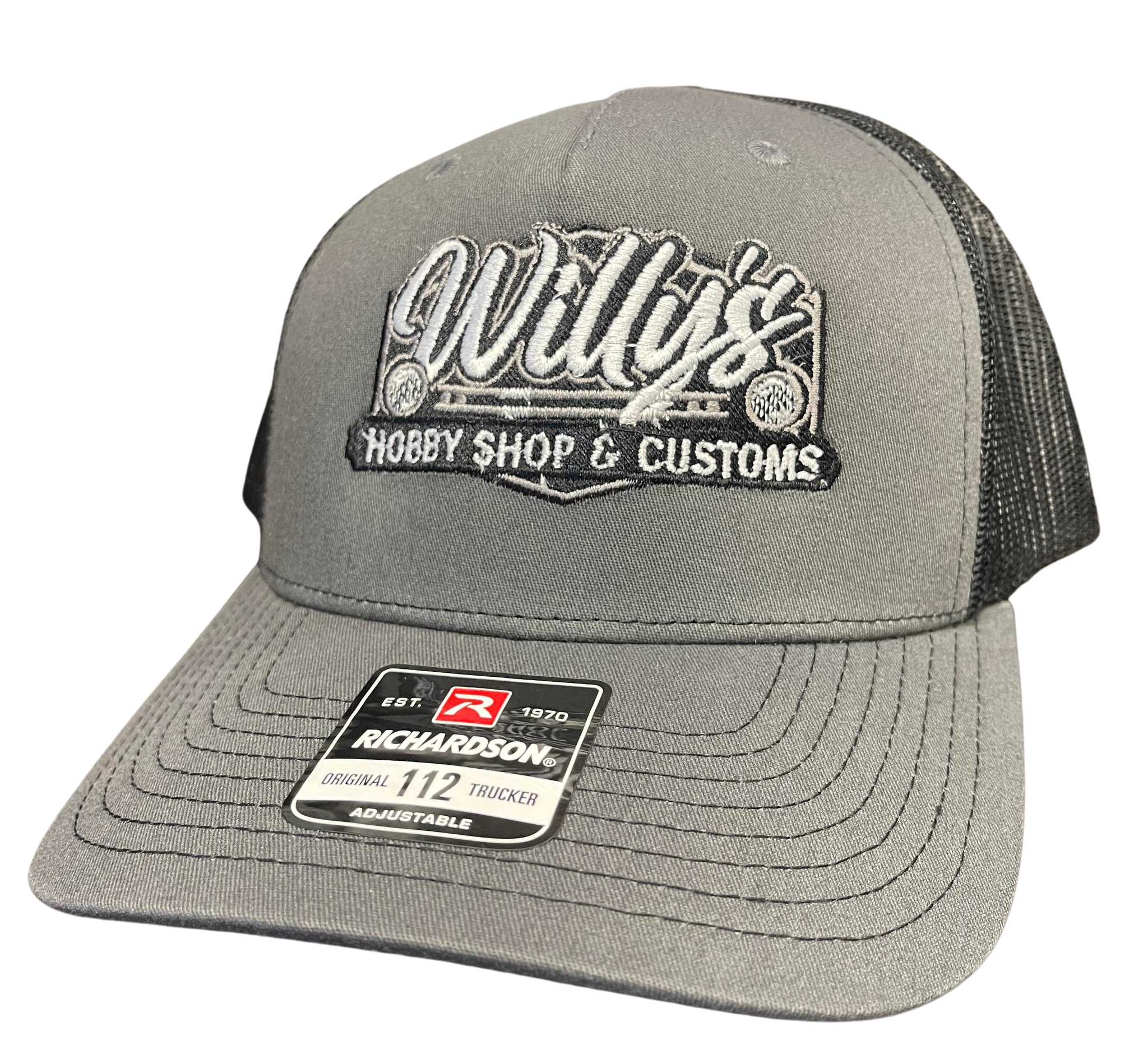 Willy's Charcoal and Black Hat