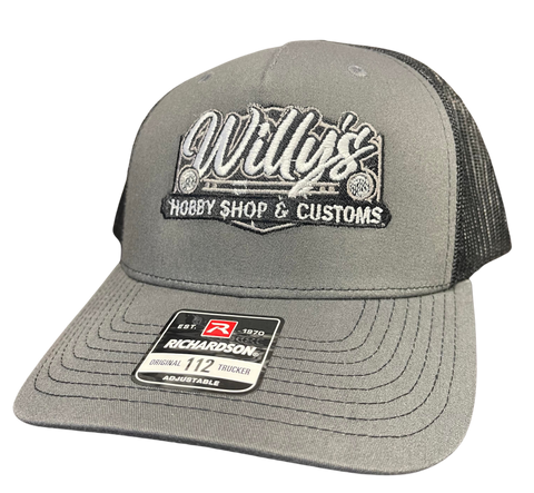 Willy's Charcoal and Black Hat