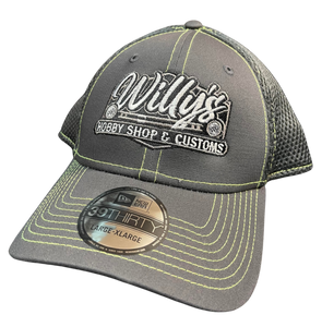 Willy's Charcoal & Green Hat