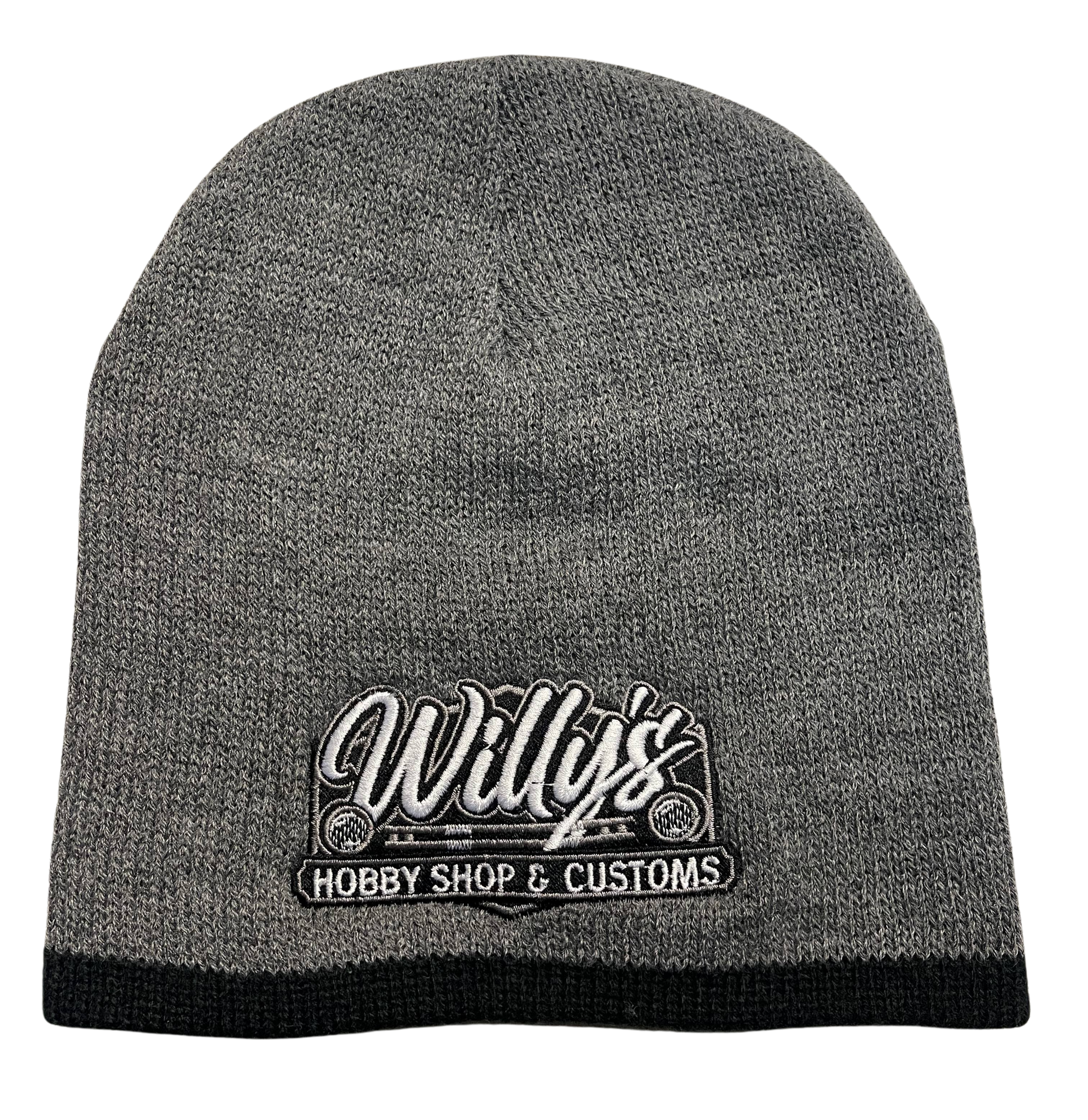 Willy's Gray and Black Stocking Hat