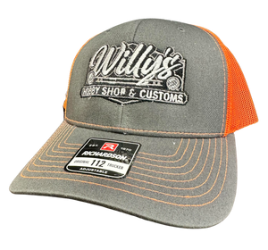 Willy's Charcoal and Orange Hat