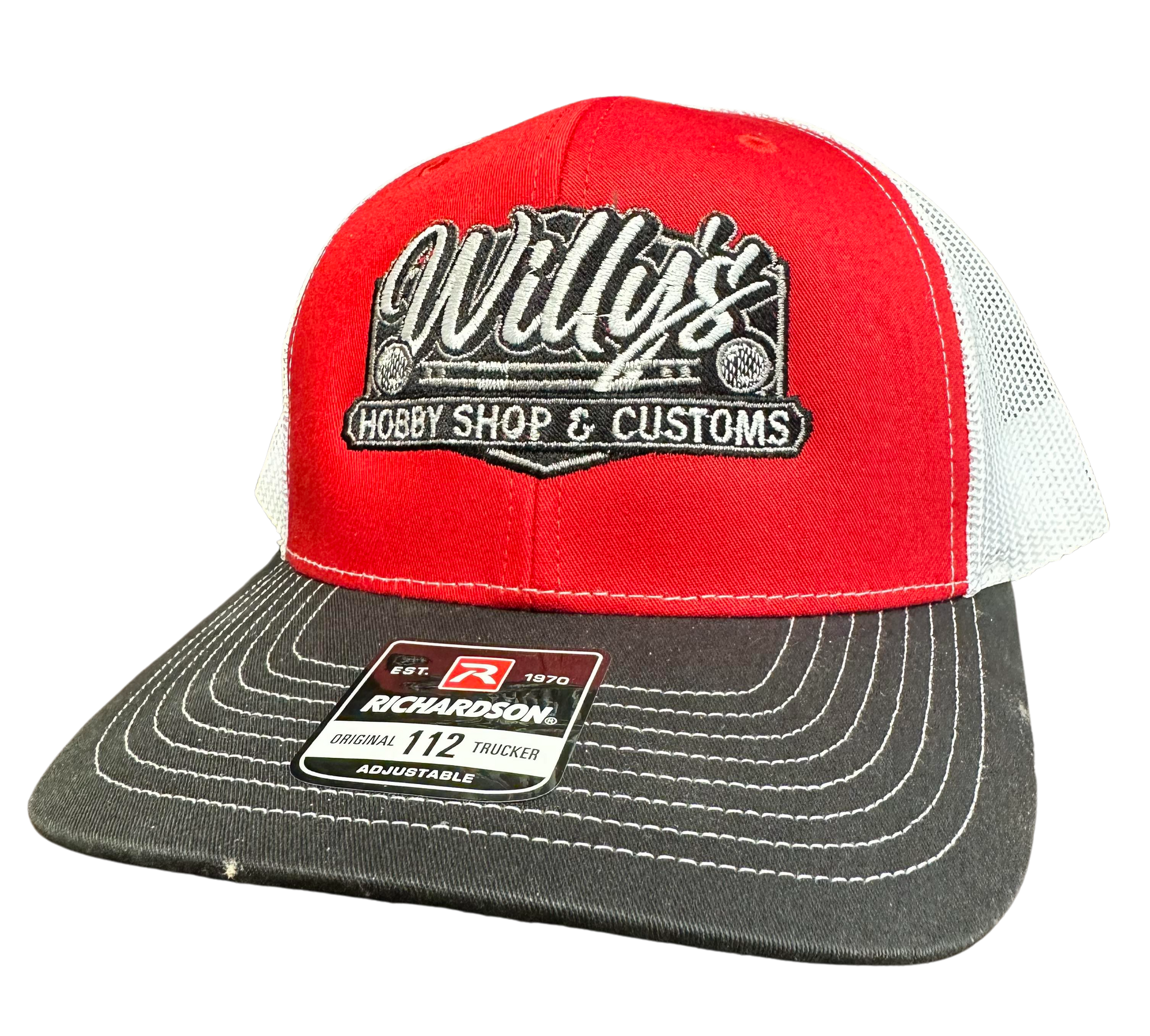 Willy's Red, Black, and White Hat