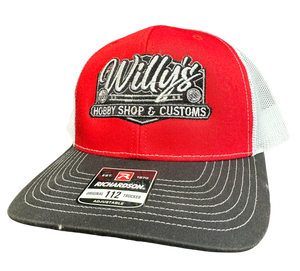 Willy's Red, Black, and White Hat