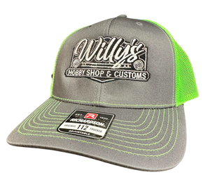 Willy's Gray and Lime Green Hat