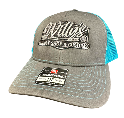 Willy's Gray and Blue Hat