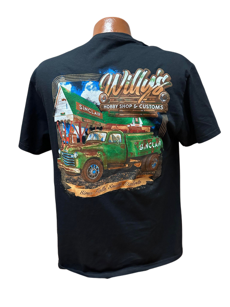 Willy's Youth Black Tanker T-Shirt