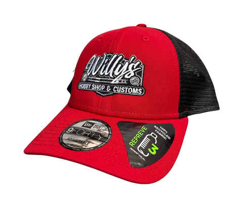 Willy's Red and Black Hat