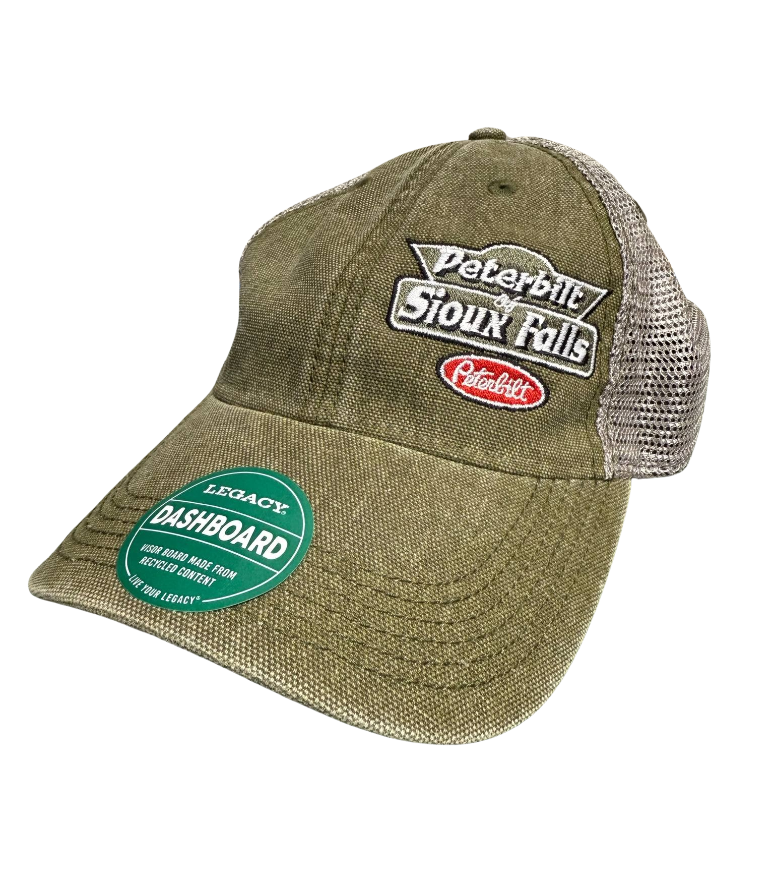 Olive Green and Gray Hat