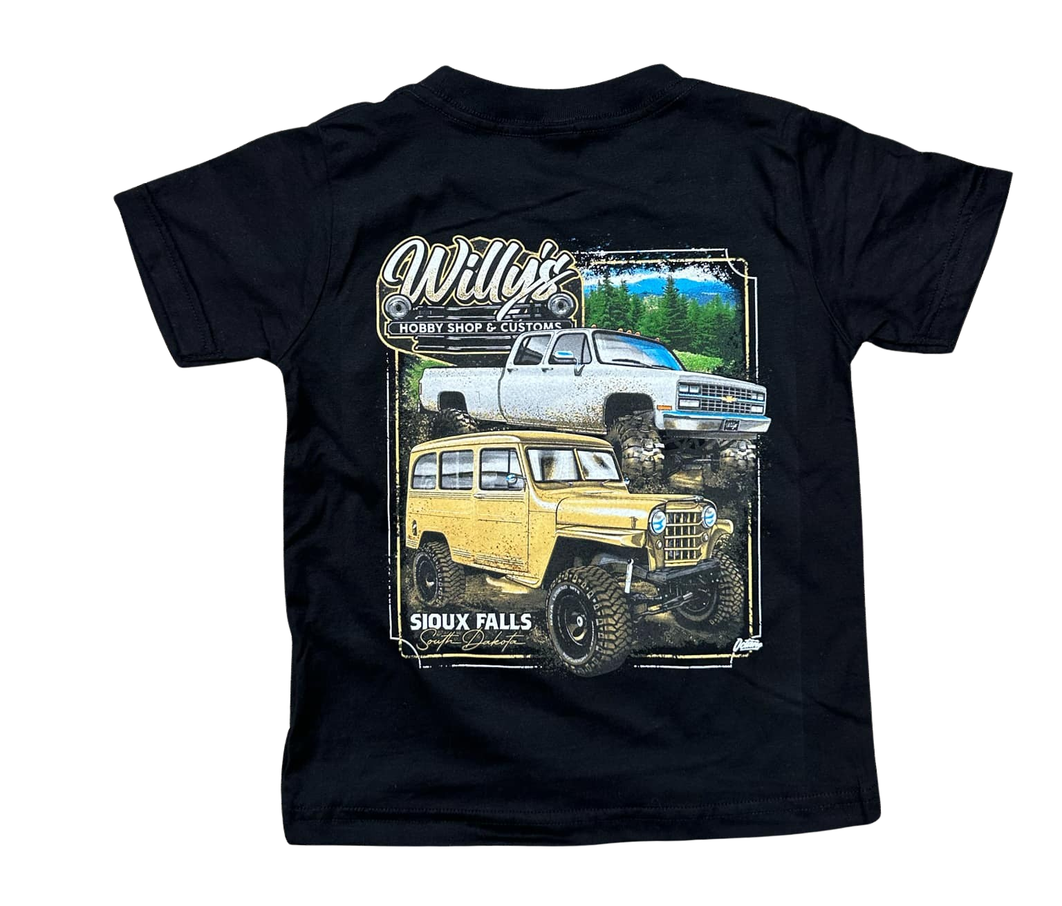 Willy's Black Toddler T-Shirt