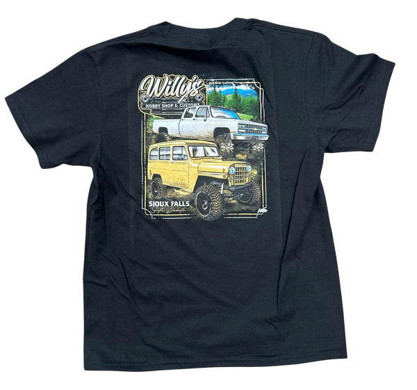 Willy's Black Youth T-Shirt