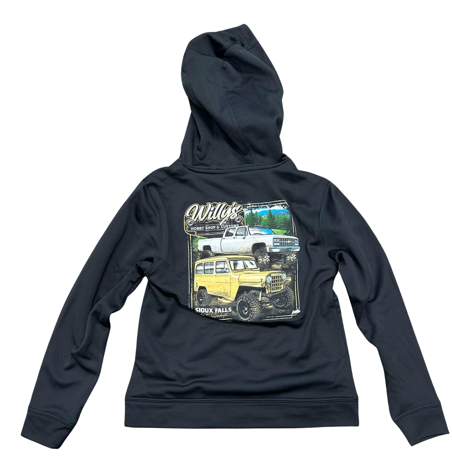 Willy's Black Youth Hoodie