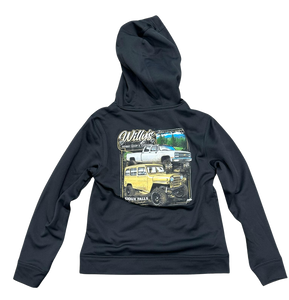 Willy's Black Youth Hoodie