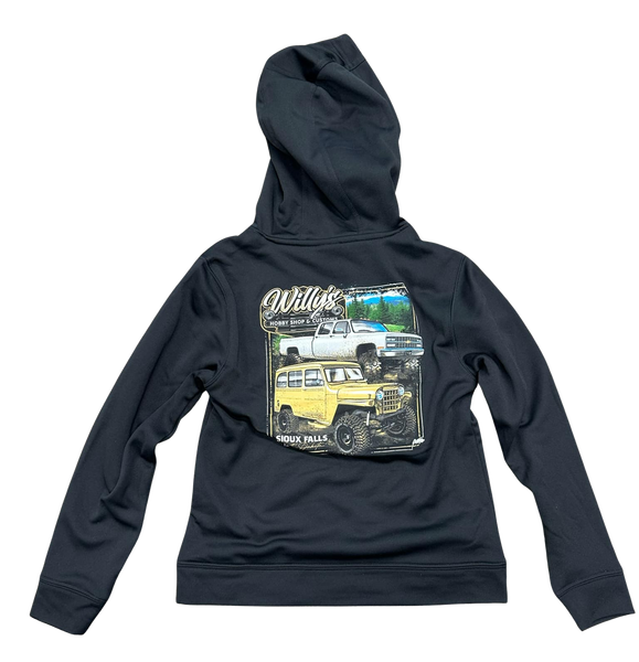Willy's Black Youth Hoodie
