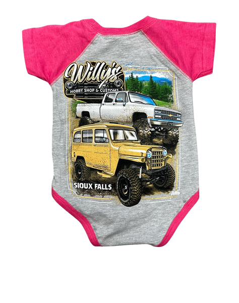 Willy's Pink Onesie