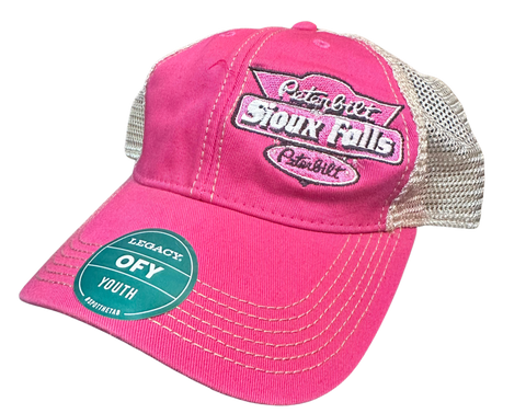 Youth Pink and Tan Hat