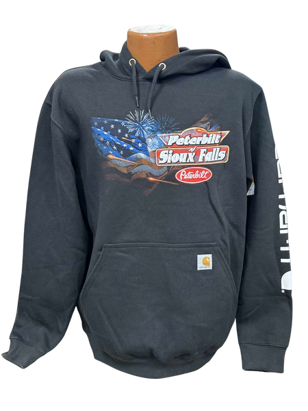 Black Carhartt Mount Rushmore Hoodie