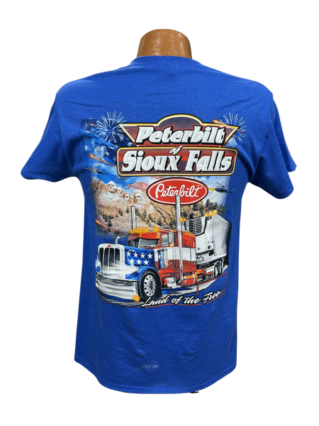 Blue Mount Rushmore T-Shirt