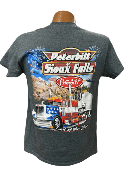 Gray Mount Rushmore T-Shirt