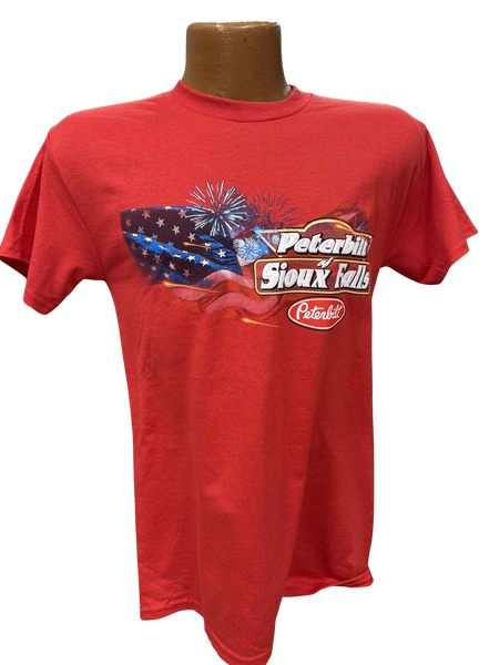 Red Mount Rushmore T-Shirt
