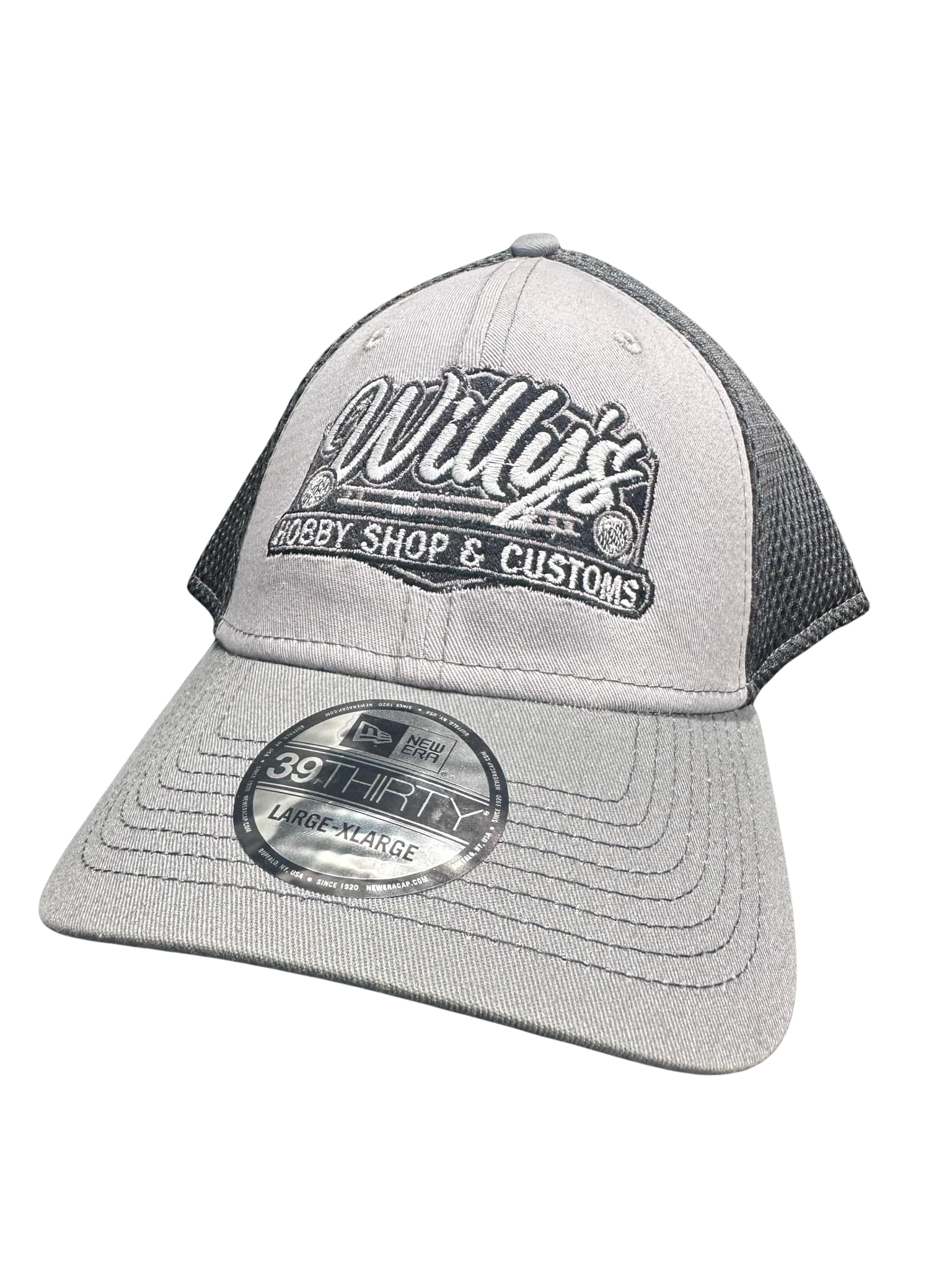 Willy's Gray and Black Fitted Hat