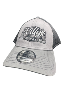 Willy's Gray and Black Fitted Hat