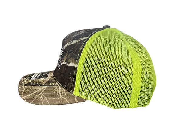 Willy's Camo and Lime Hat