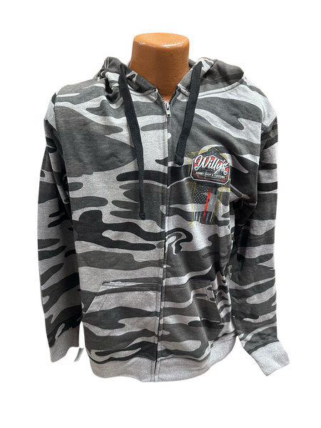 Willy's Black Camo Hoodie