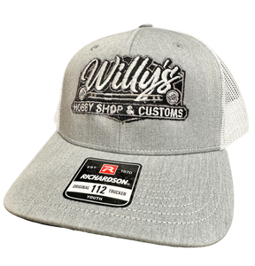 Willy's Youth Gray and White Hat