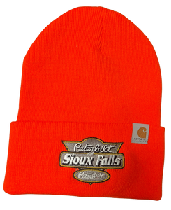 Orange Carhartt Stocking Hat