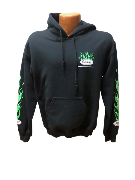 Youth Green and Black Hoodie
